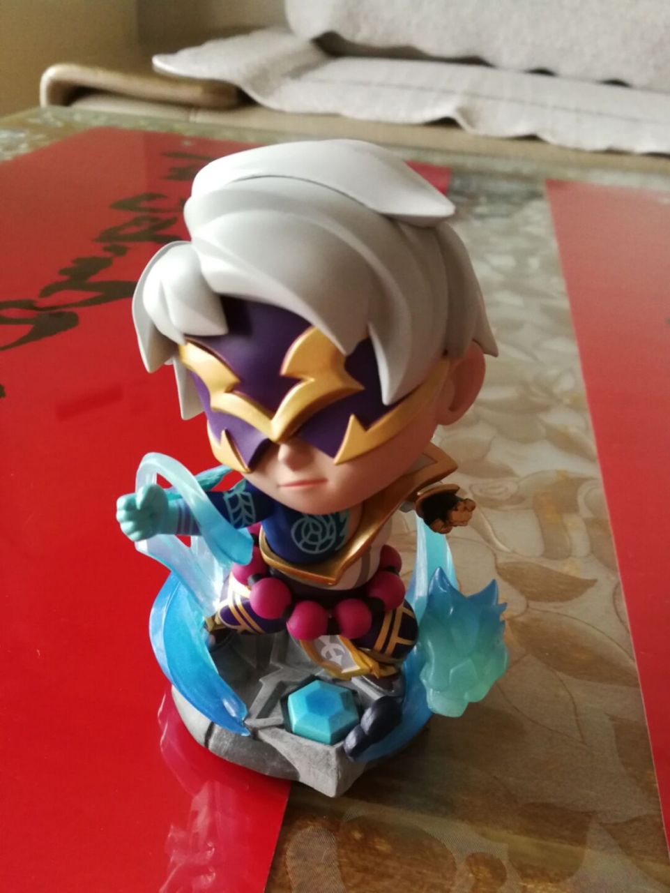 谢谢oppo,神龙尊者李青手办