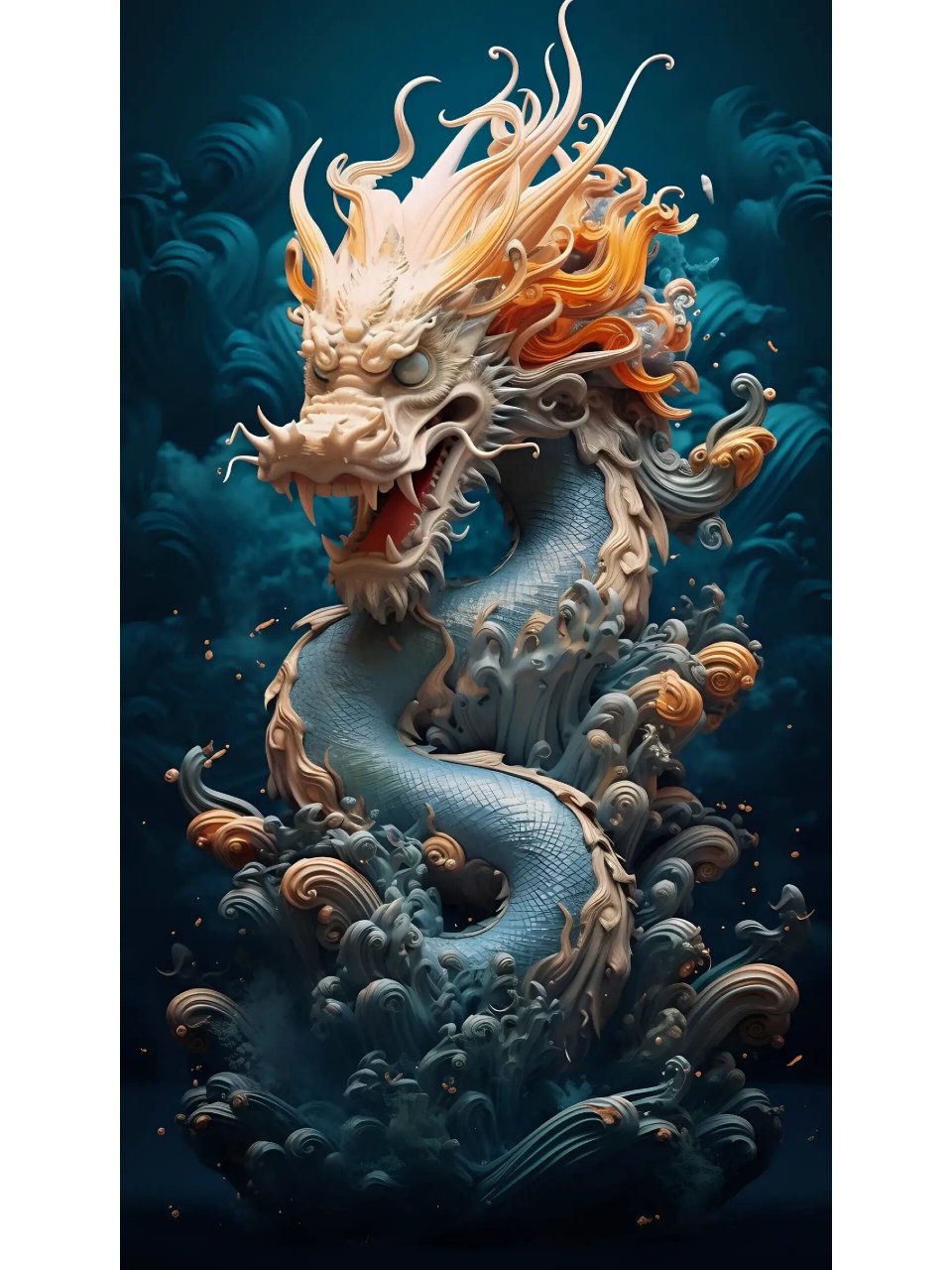 精美龙图腾壁纸