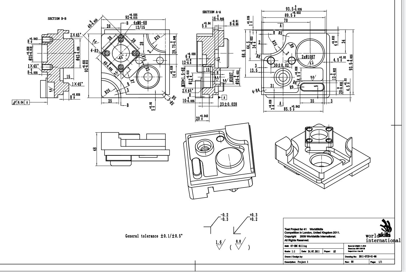 图纸分享/复杂零件图