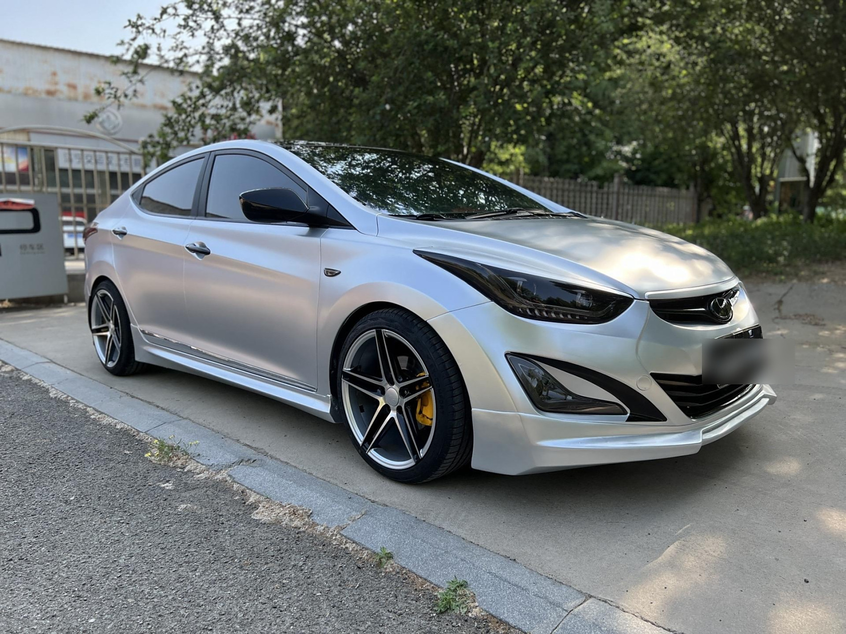 现代朗动改色案例分享,亚历山大银