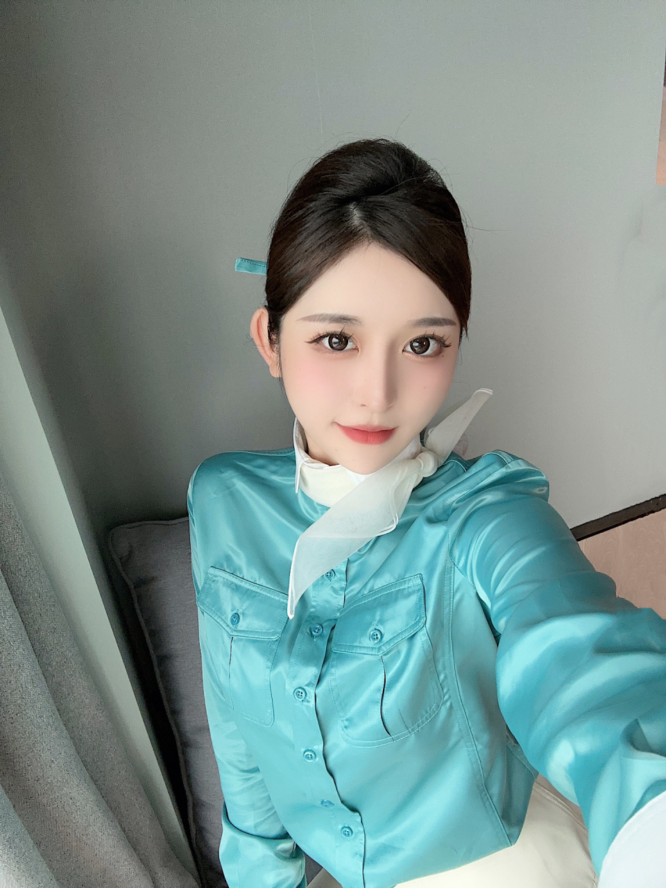 大韩航空 大韩航空的制服是我觉得所有航司里最好看的了!yyds