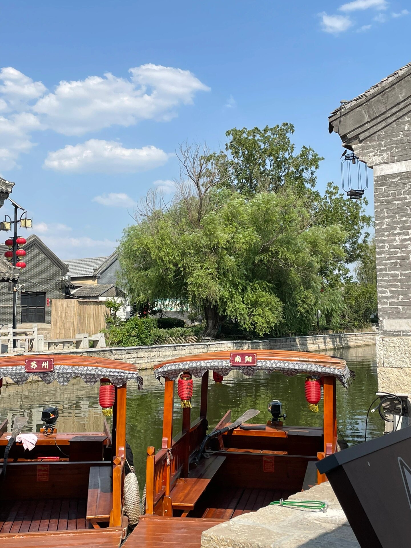 菏泽周边游 济宁南阳古镇