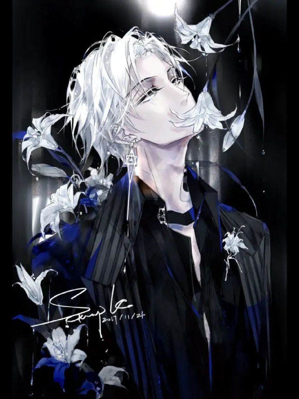 动漫壁纸→美男 今天来分享美男动漫壁纸图哦(07-ω-`)