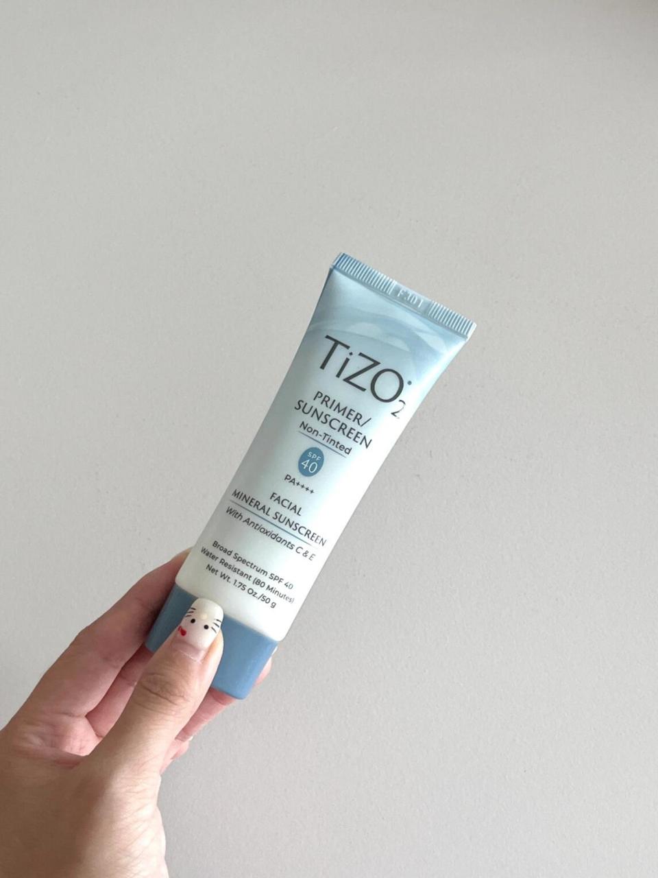 tizo2 物理防晒霜 spf40 pa      纯物理防晒明星产品  慕斯质地 上脸