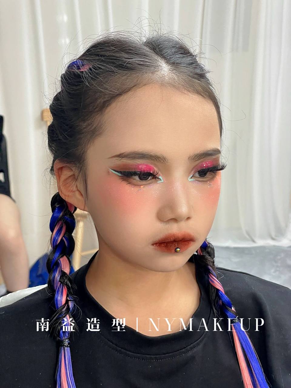 爵士街舞妆容分享