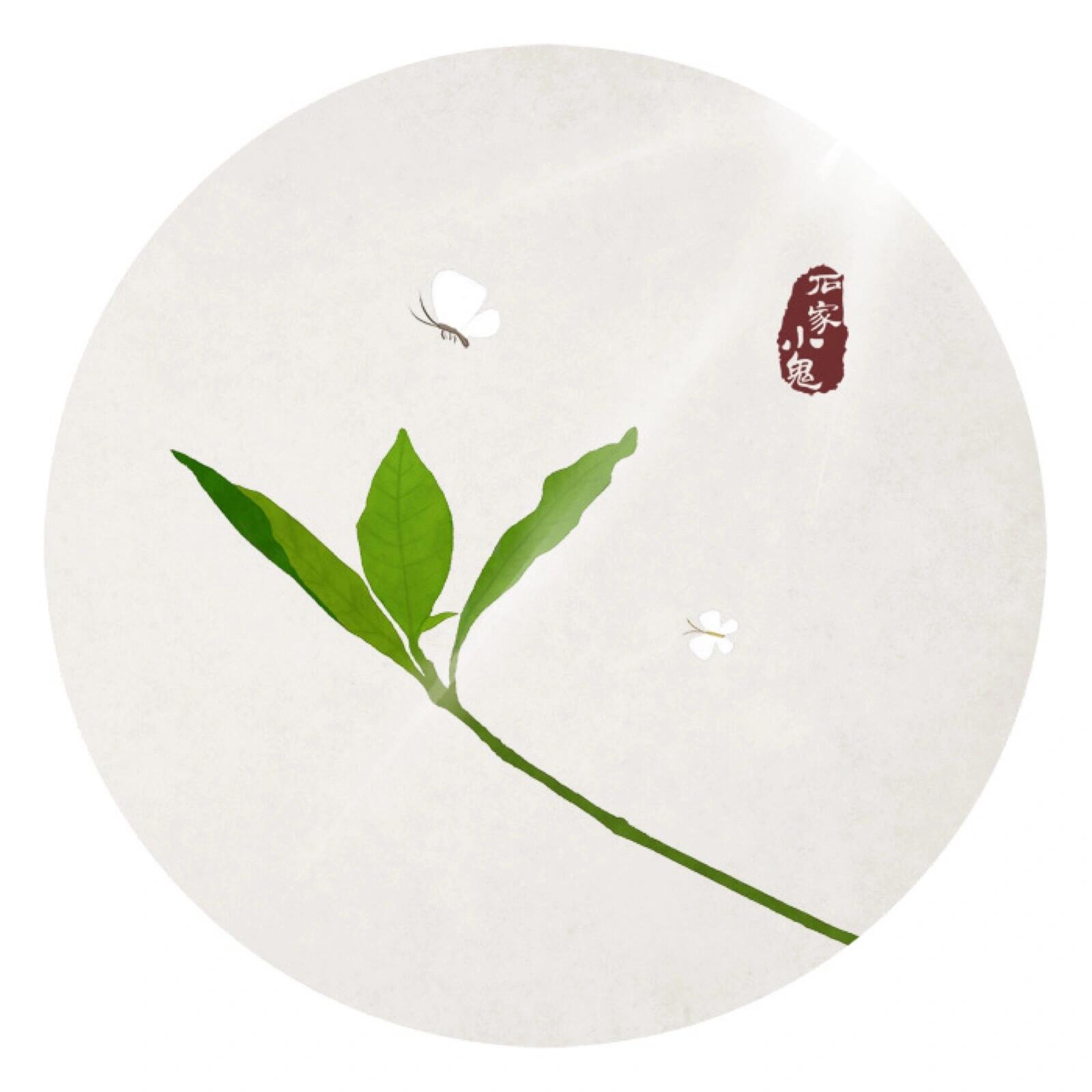 圆形水墨古风头像