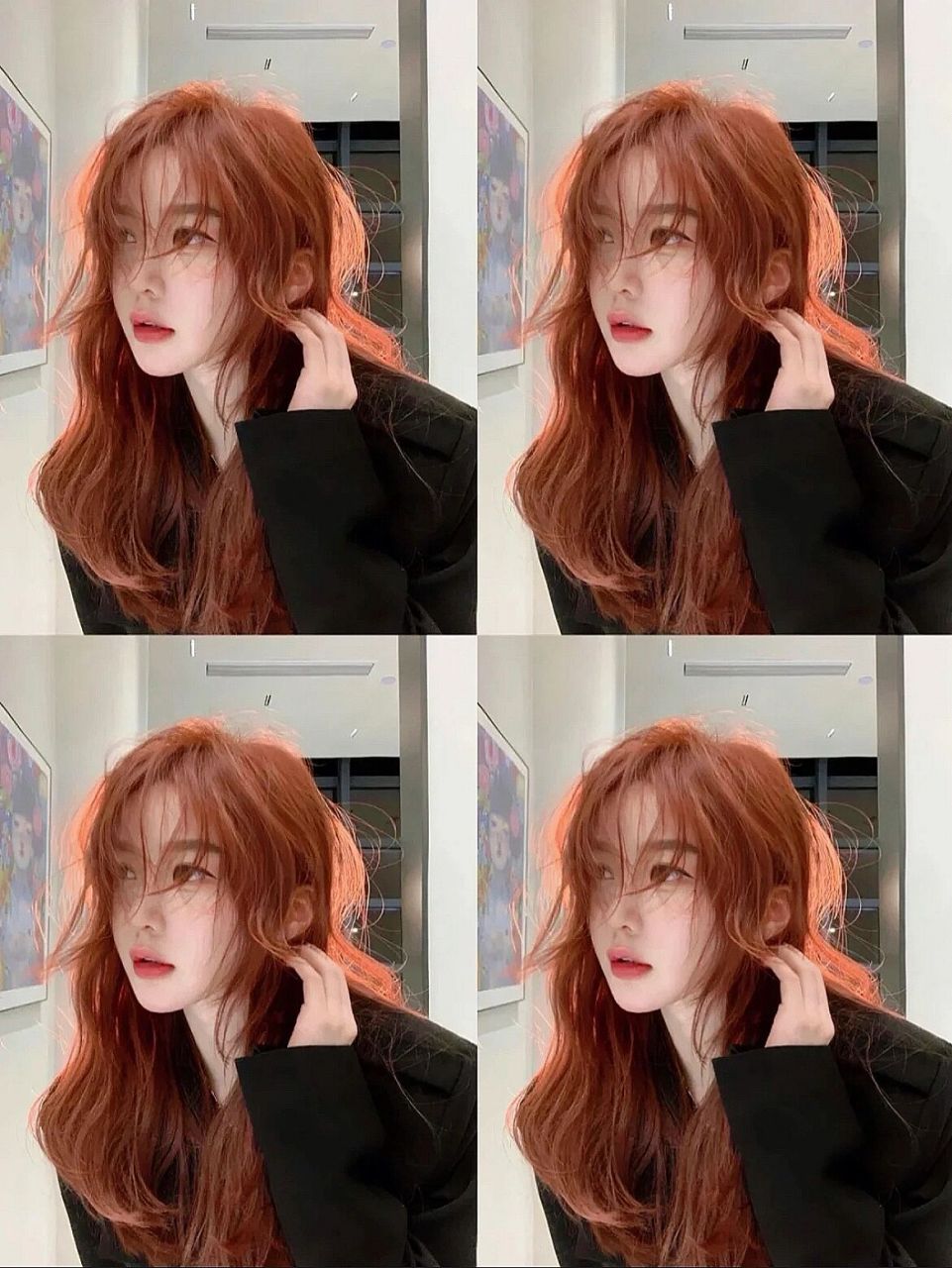 2023流行色 焦糖粉棕色 染完被问疯的发色 焦糖棕