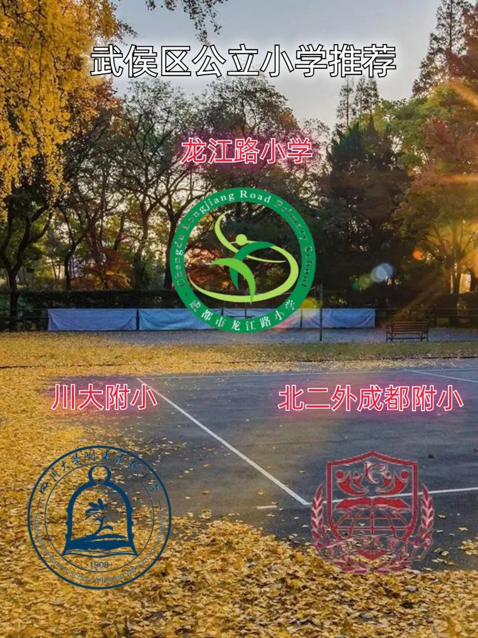 武侯区公立小学推荐 93龙江路小学 公立"五朵金花"之一,学校在办学