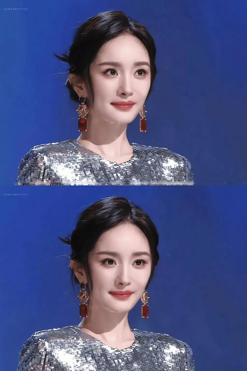 杨幂在王者荣耀共创之夜的造型梦回当年金鹰节,看起来真的很灵动