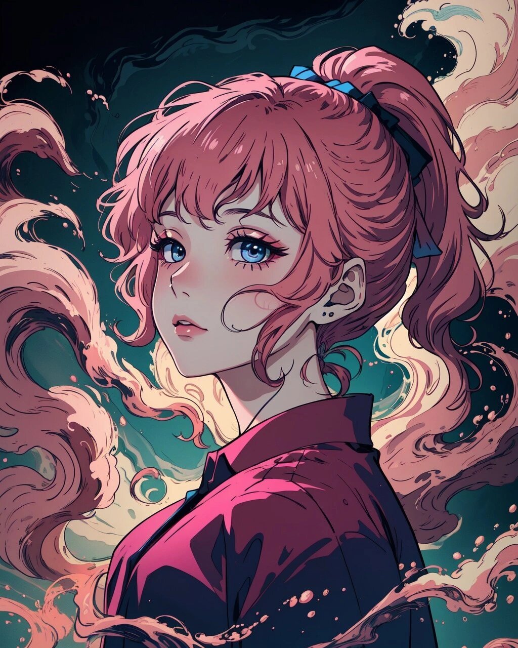 气质动漫美女头像 个人原创分享