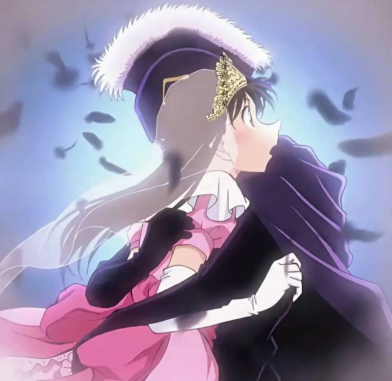 他们的爱情真的惊艳了我好久,工藤新一对小兰的温柔真的不是一般