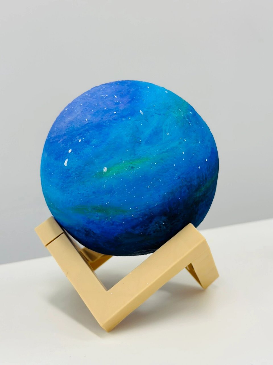 diy星球灯99丨月球小夜灯丨内含绘画步骤 又到了做手工的时候啦99