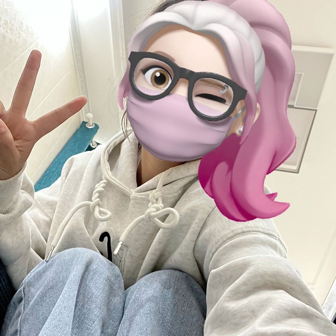 emoji表情包挡脸贴纸