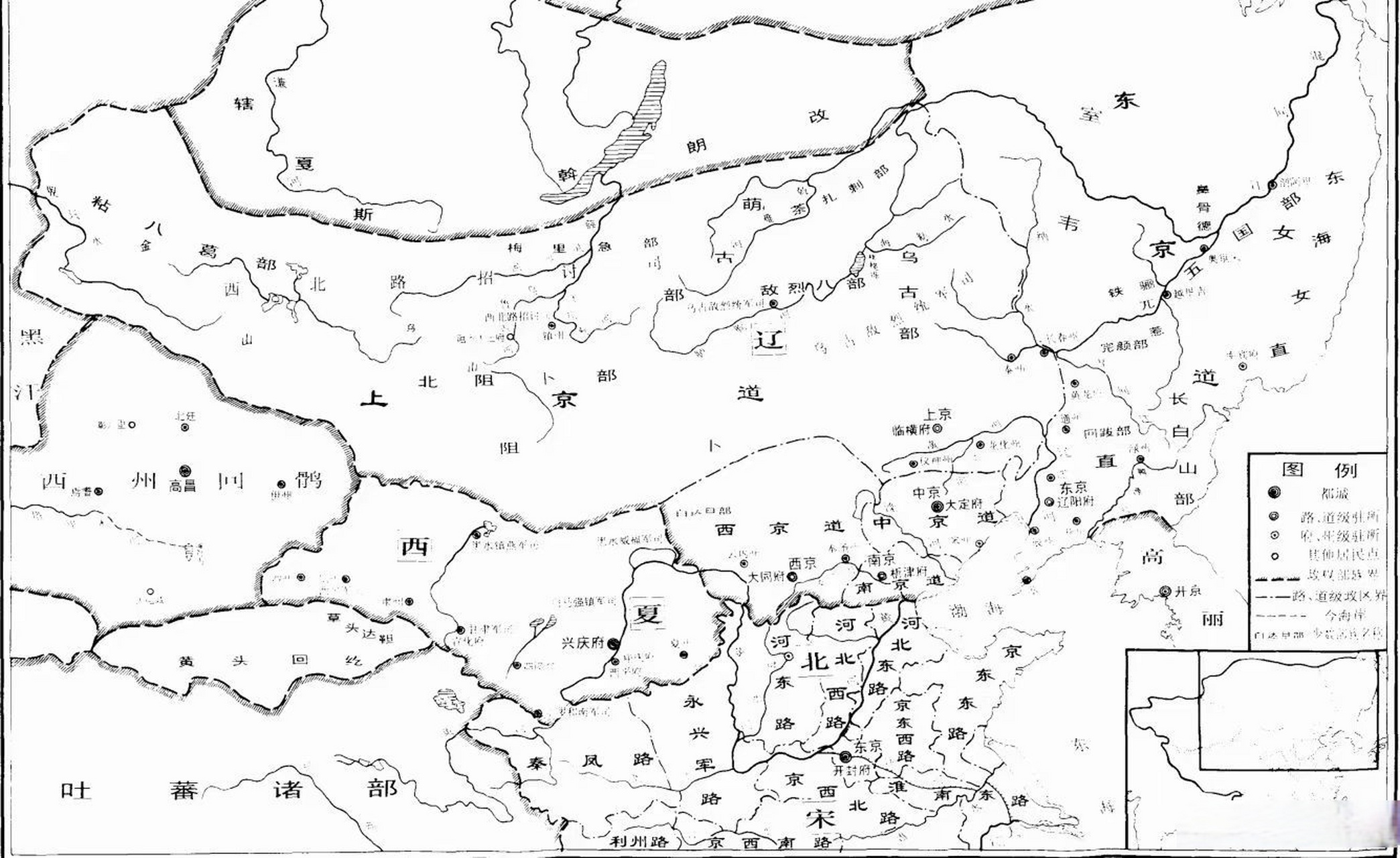 辽五京地图图片