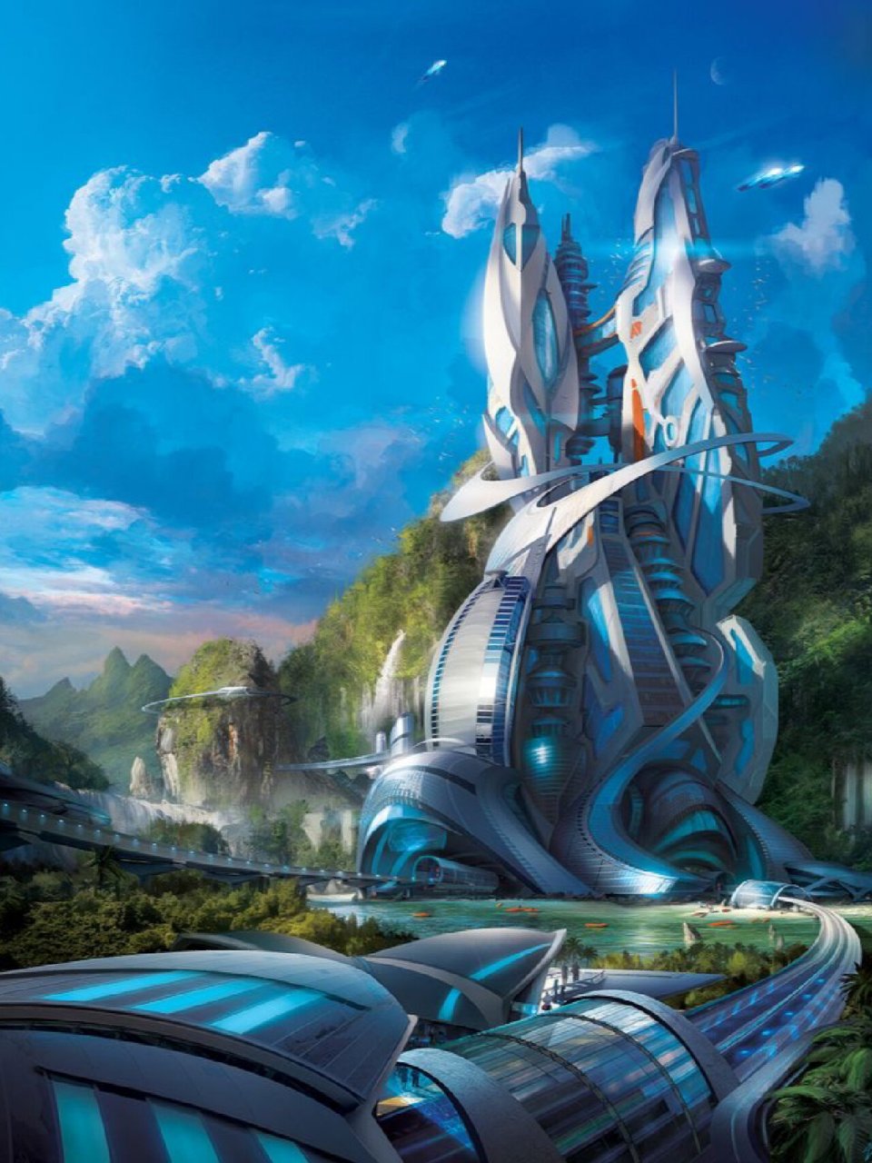 2050未来城市 造型参考