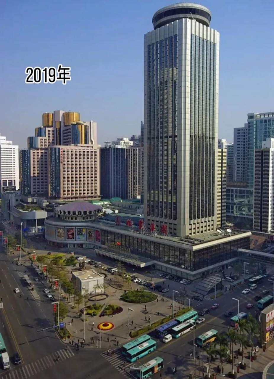 1984深圳国贸大厦vs2019深圳国贸大厦,这栋楼见证了什么叫做深圳速度.