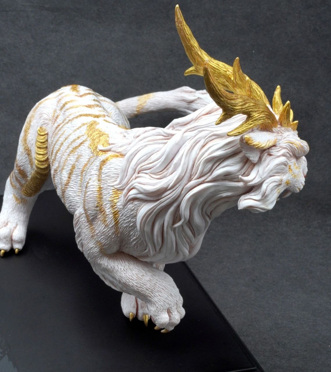 千江月国风神兽手办-龙九子之狴犴 中国古代神话传说中的神兽,为鳞虫