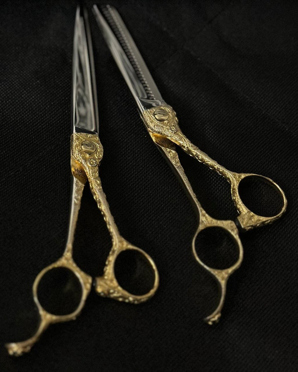 日本专业美发剪刀·大武士 唐草火神系列