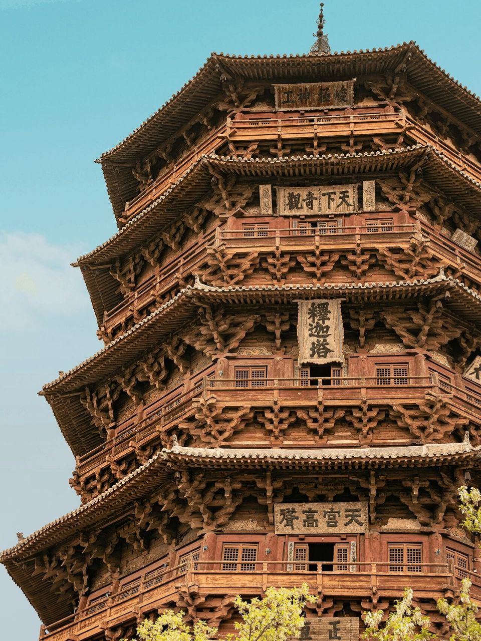 山西应县木塔|天下第一塔,最后附机位图 应县木塔,是中国现存最古老