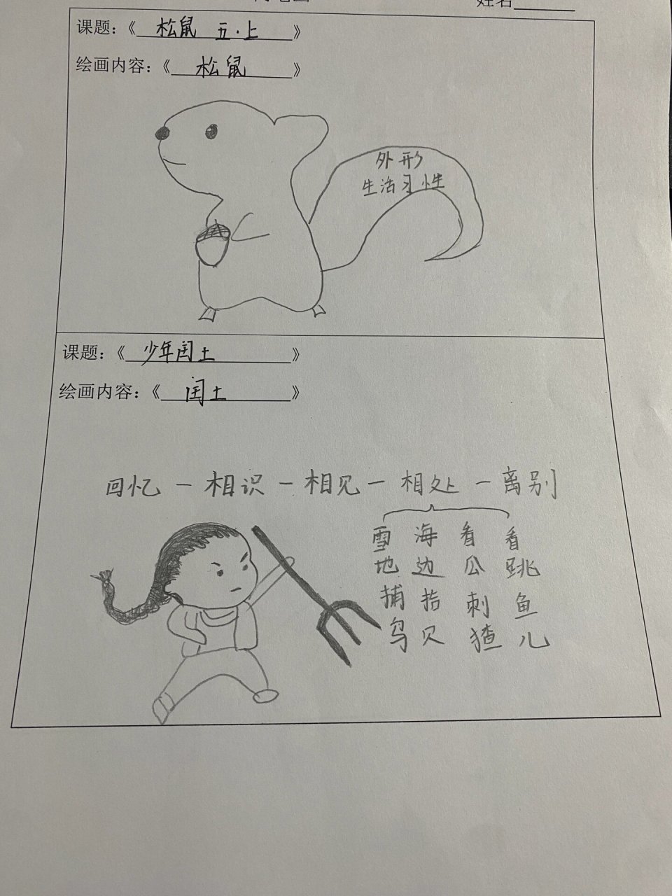 幼儿园毕业板书简笔画图片