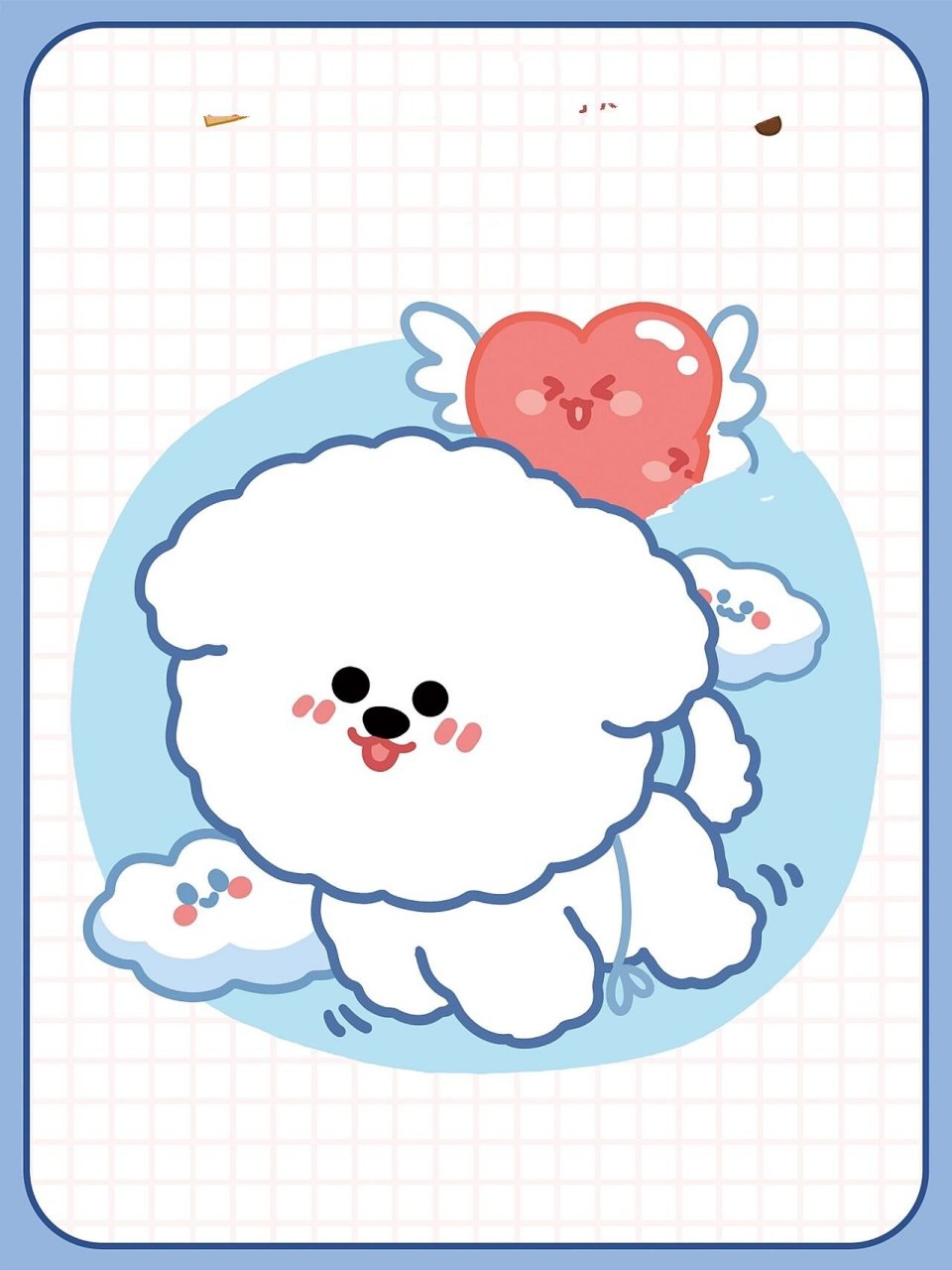 超简单的狗狗简笔画| 比熊简笔画教程✨✨✨ 恬花花简笔画小