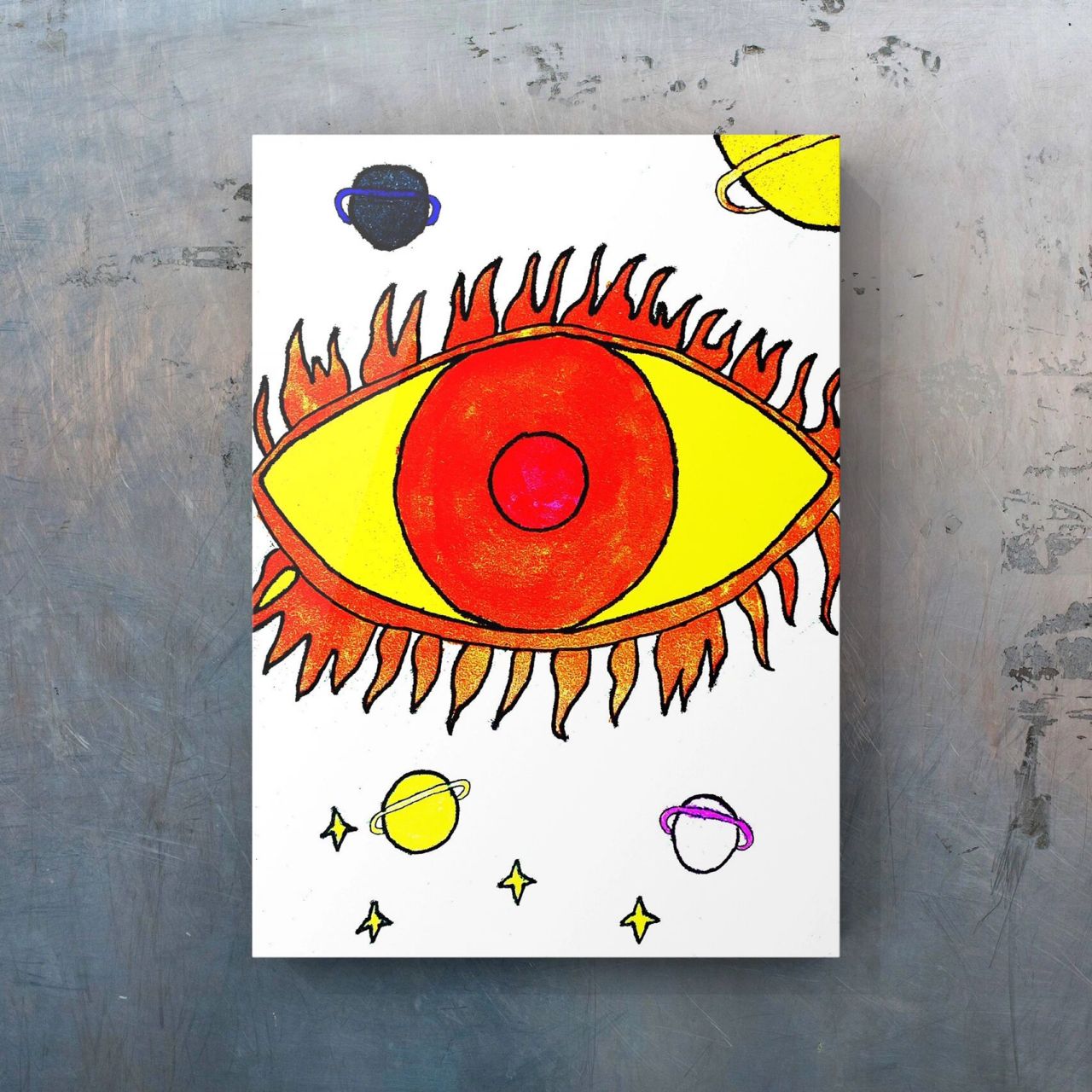 三年级|美术|眼睛的创想