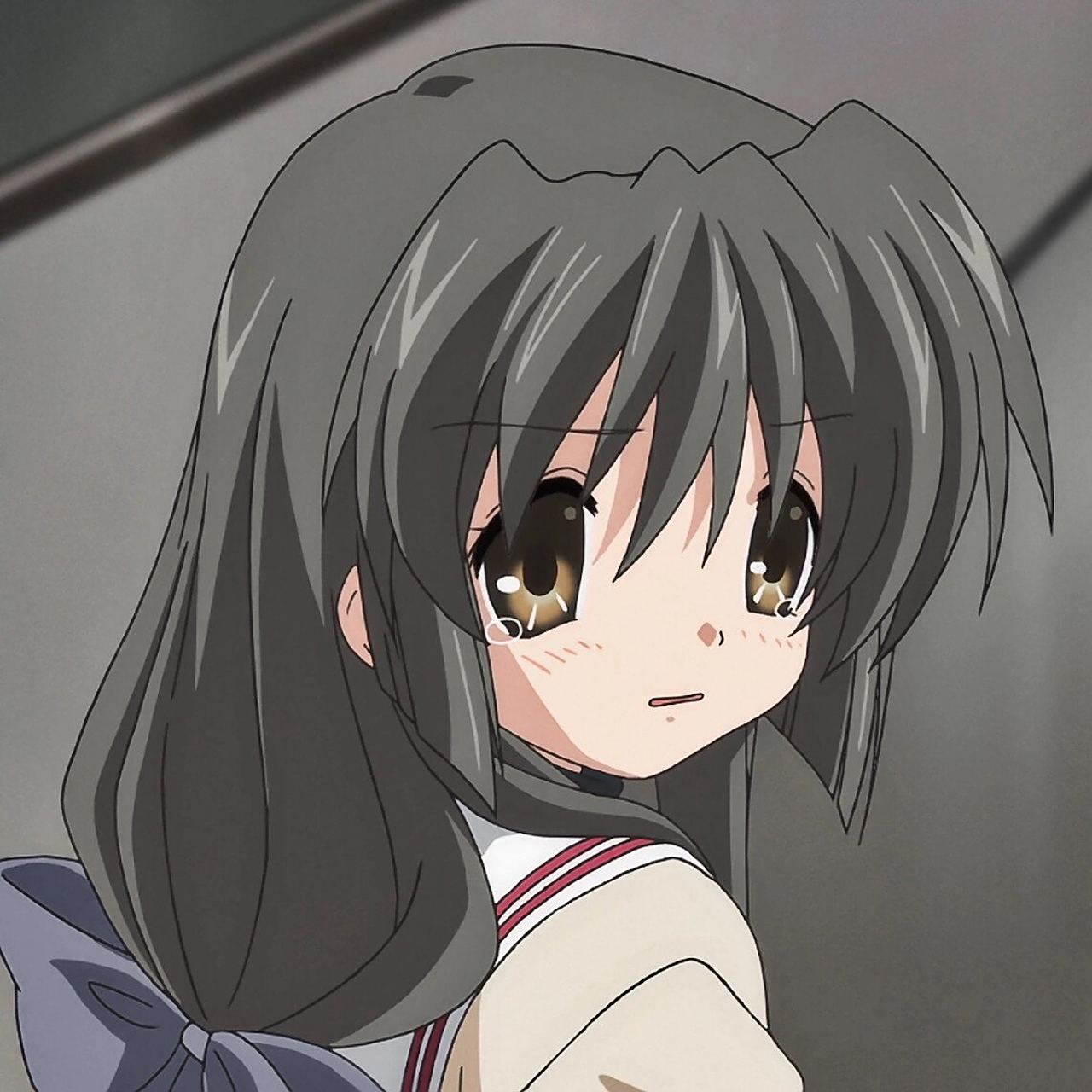 动漫头像~clannad「风子」 我一半的眼泪都献给了风子 自截头像 二传