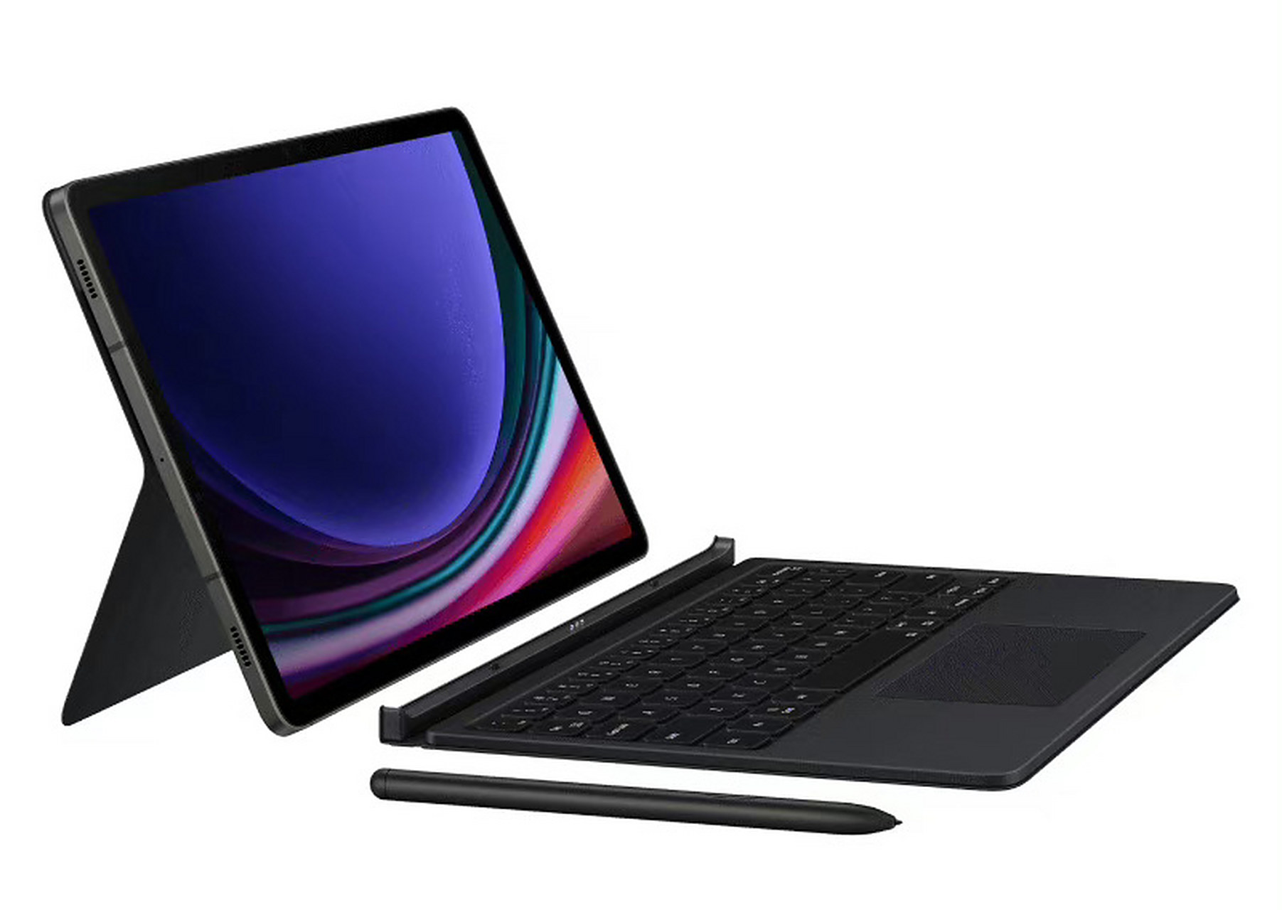 三星galaxy tab s9 ultra平板渲染图新鲜出炉,参数方面: 配备14.