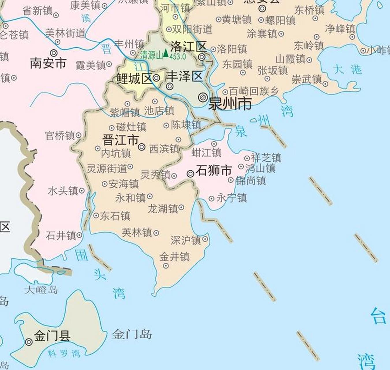 晋江市乡镇高清地图图片