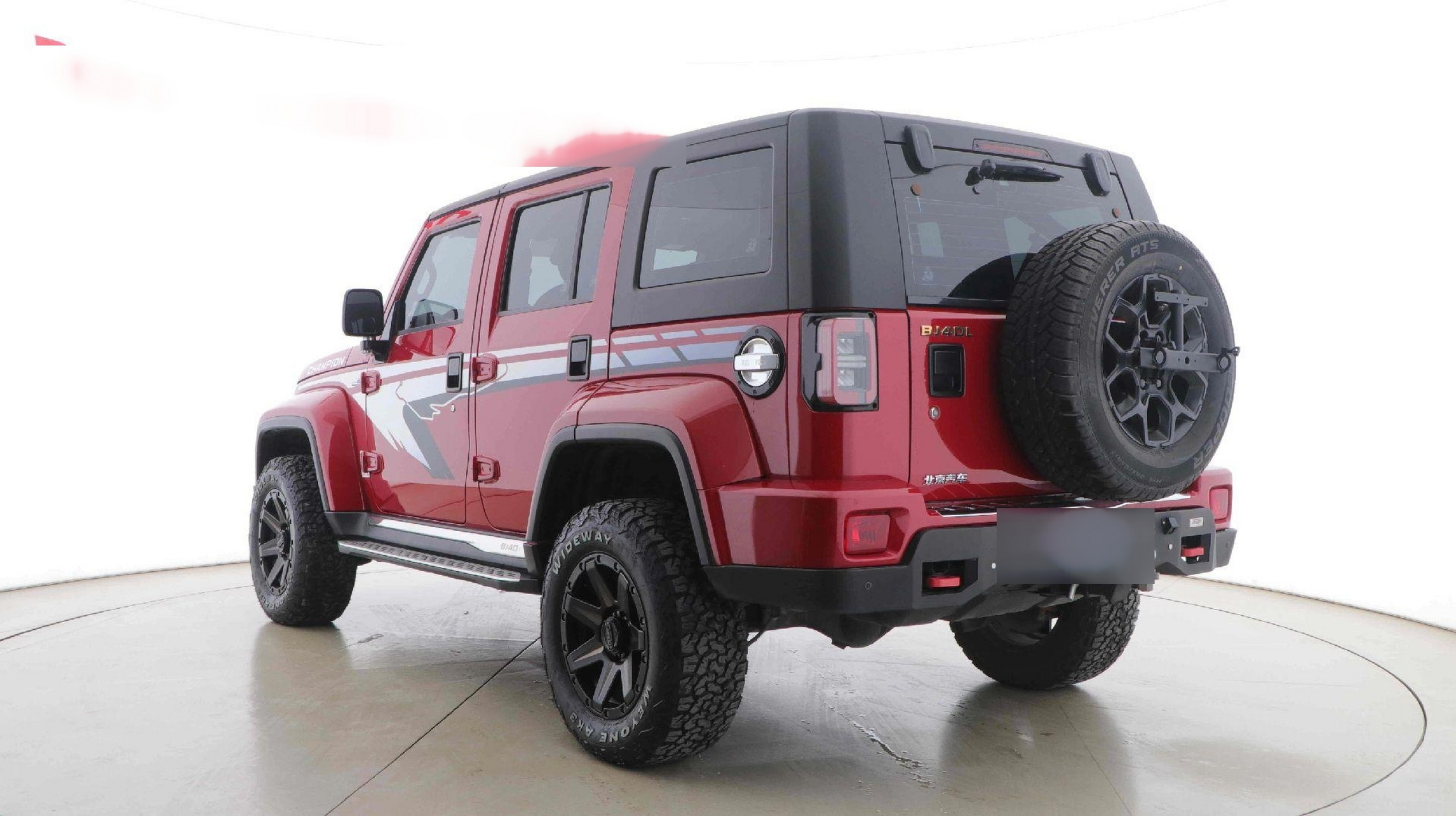 北京bj40 2021款 2.0t 自动环塔冠军版