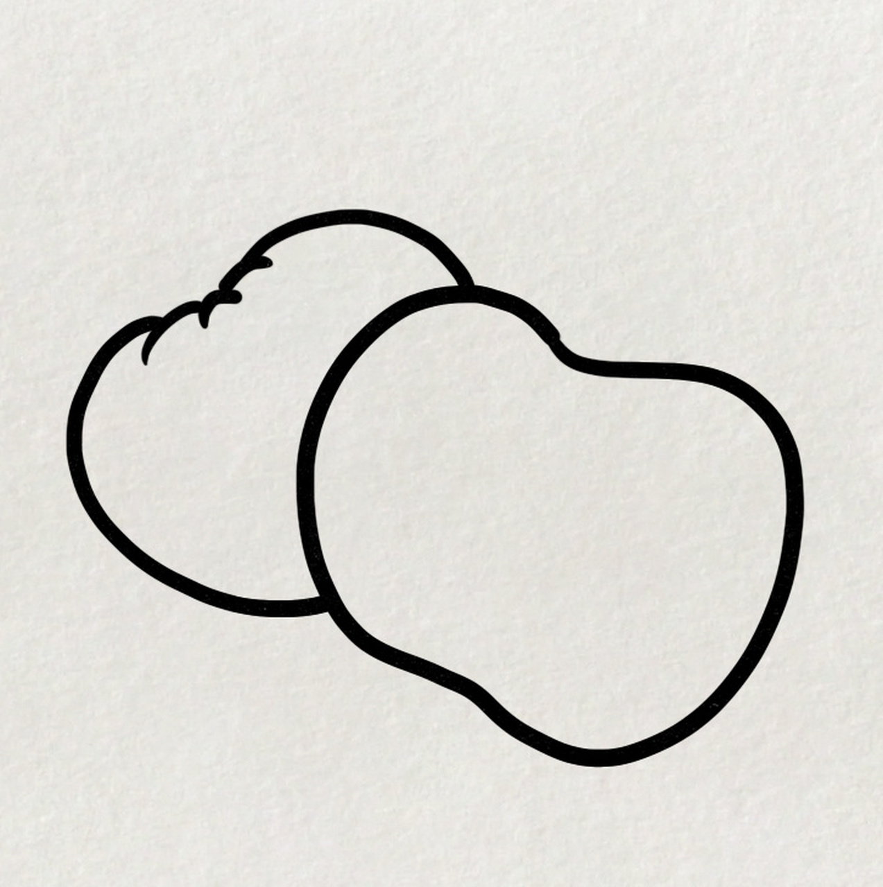 西红柿97的简笔画法