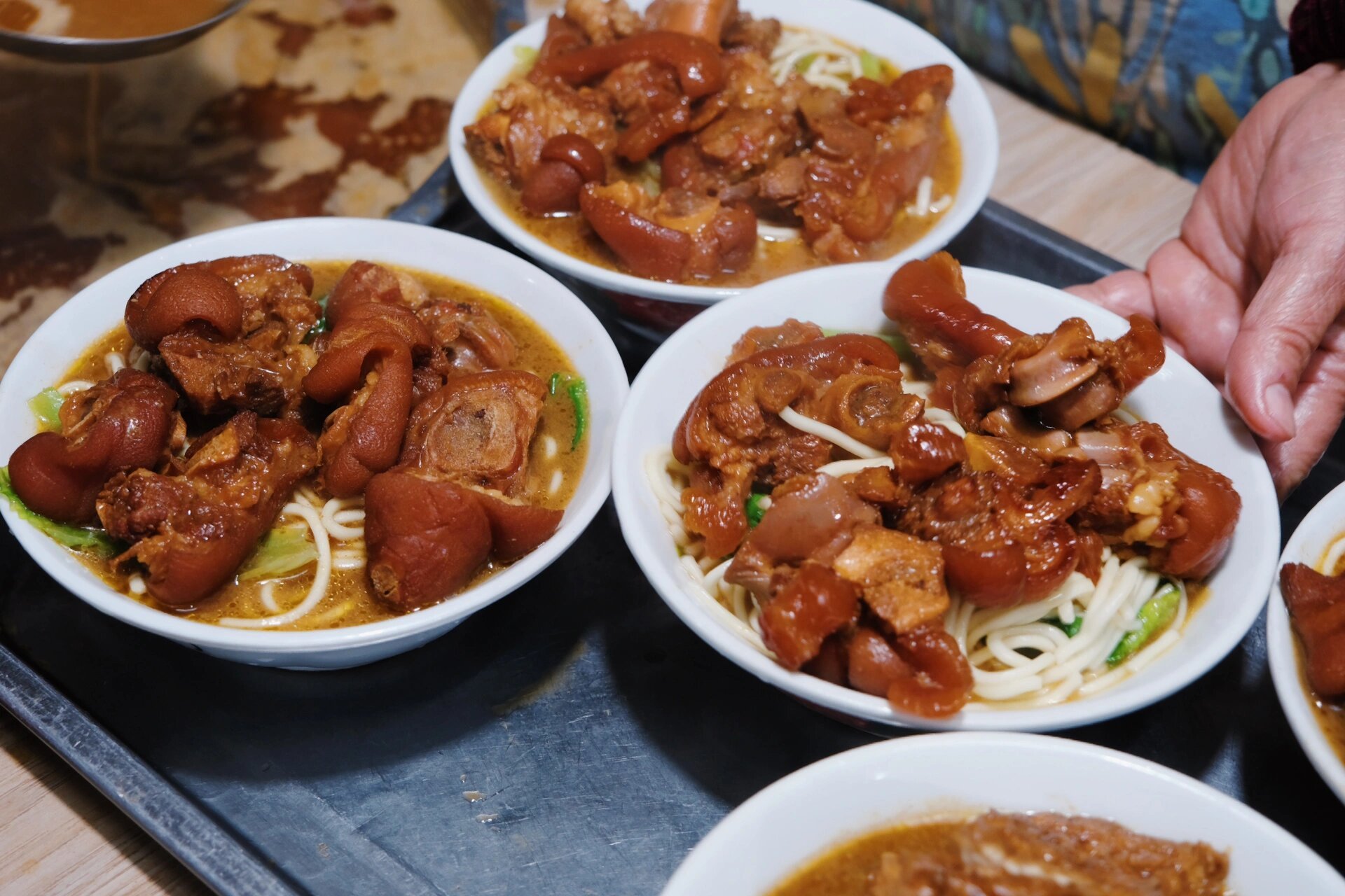 漳州华安|正宗猪蹄面卤香味美7515汤底独特7515 如果来到华安