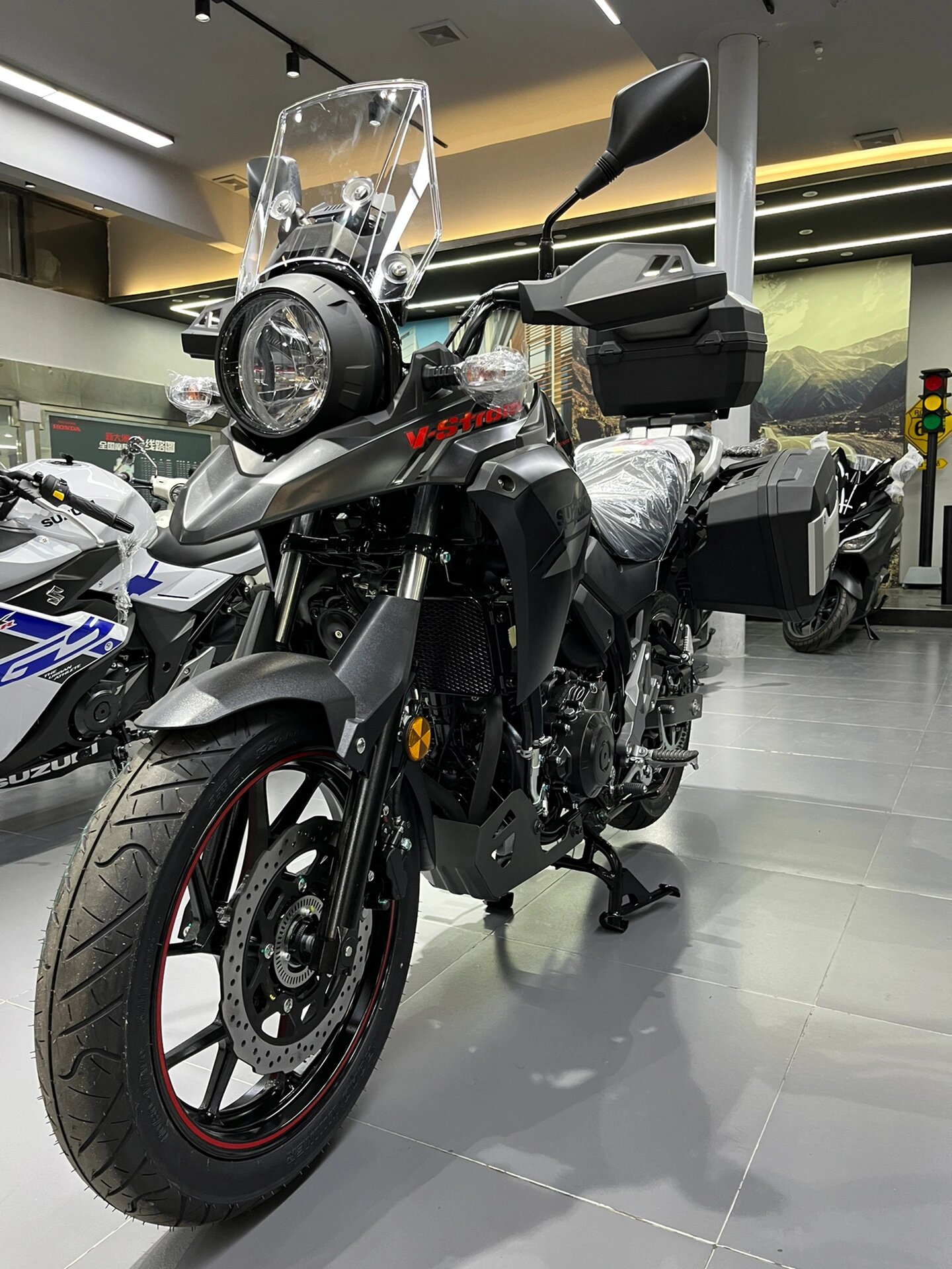 dl250三箱版 摩旅神器