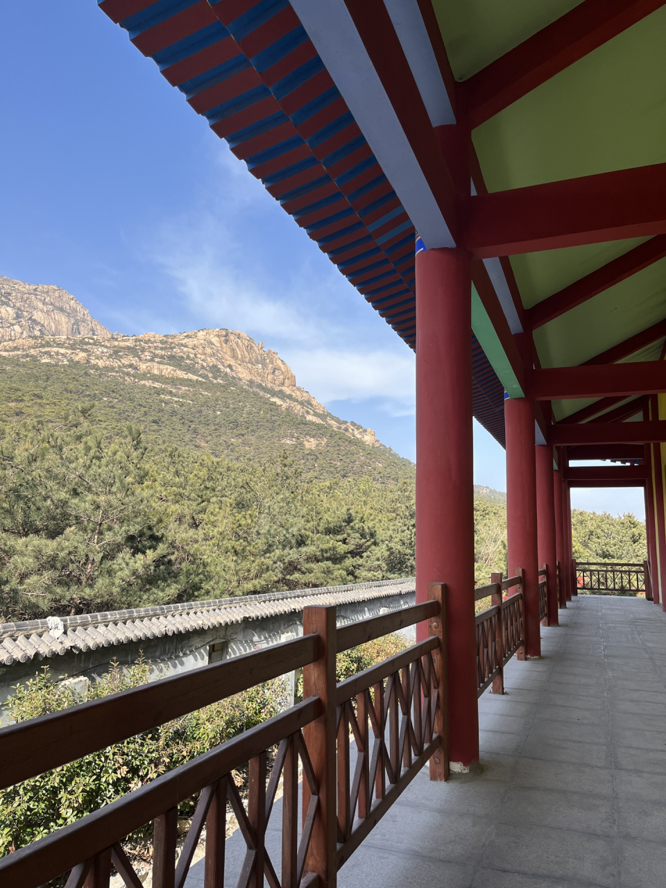 日照普照寺 跟好朋友去普照寺净化心灵啦 导航普照寺直接就到了 停车