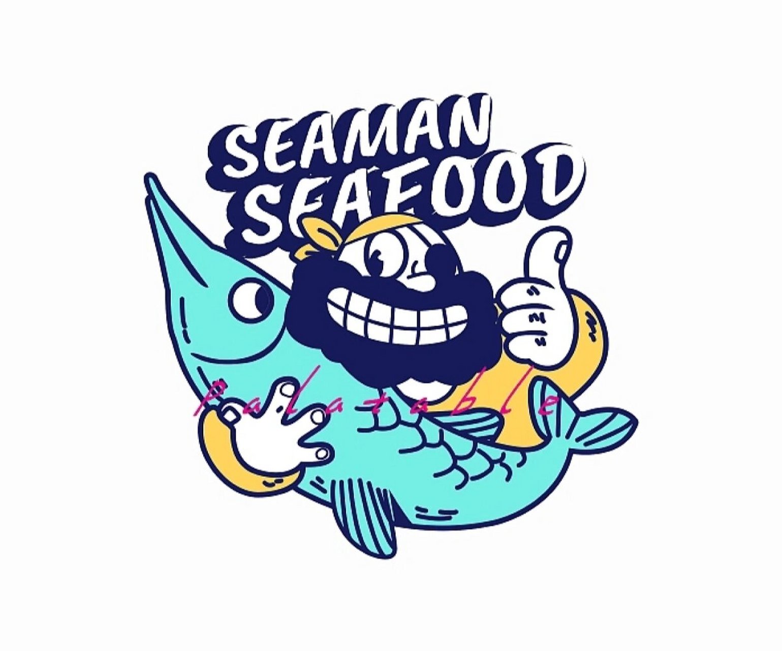 餐饮美食logo设计|欧美风卡通logo设计 每日精选 ●优质●最新●有