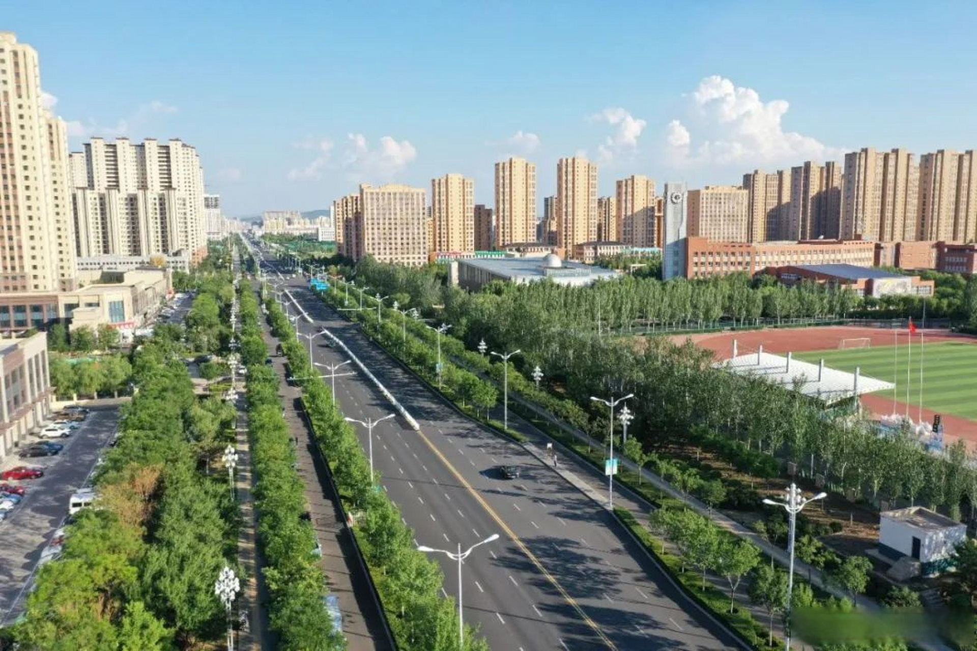 【和谐美丽新松山】松北新城:道路建设"加速度",优化路网惠民生 近年