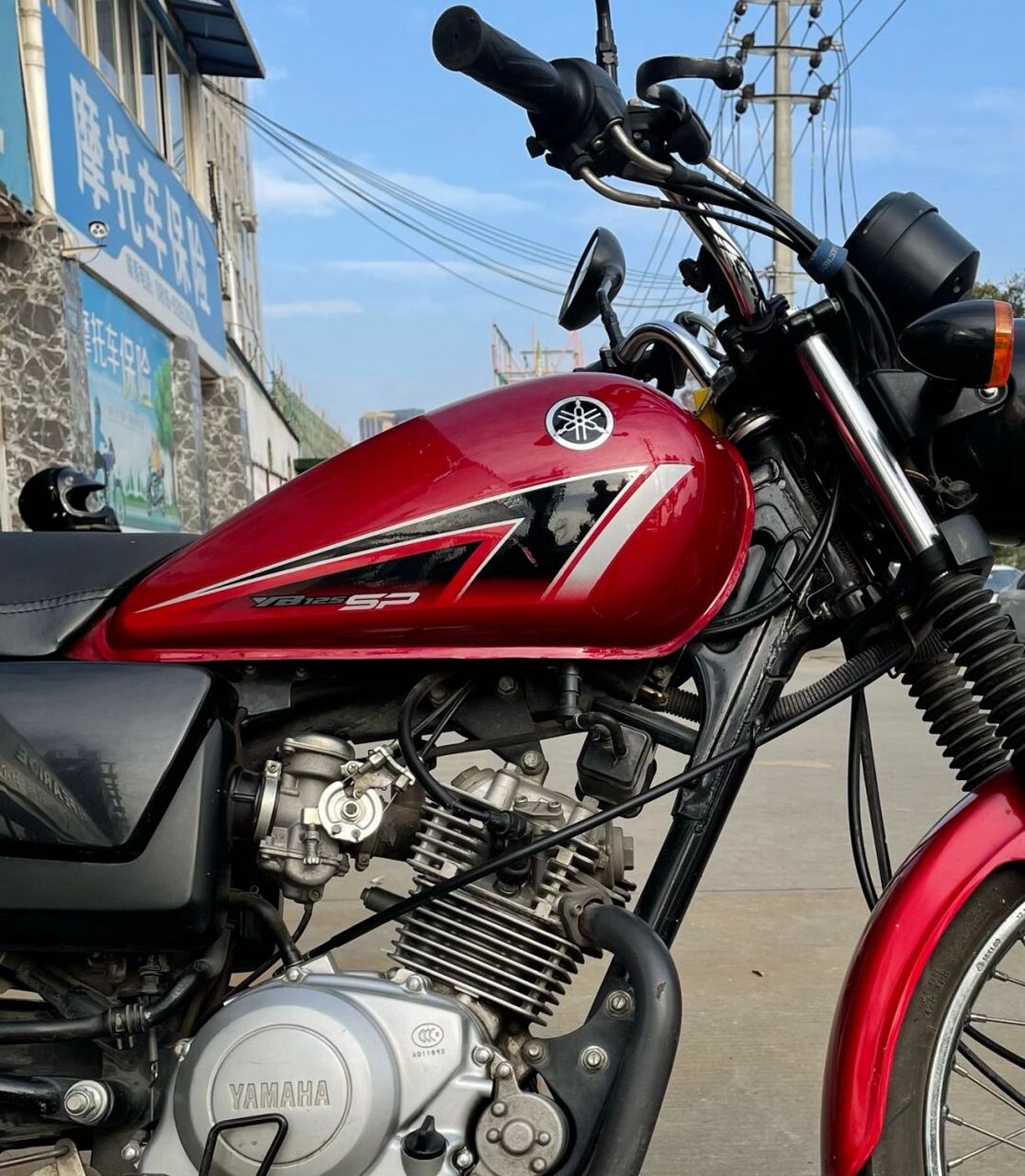 街边探宝/发现小天俊 又来了雅马哈天俊125 12年原滋原味,原厂辐条版