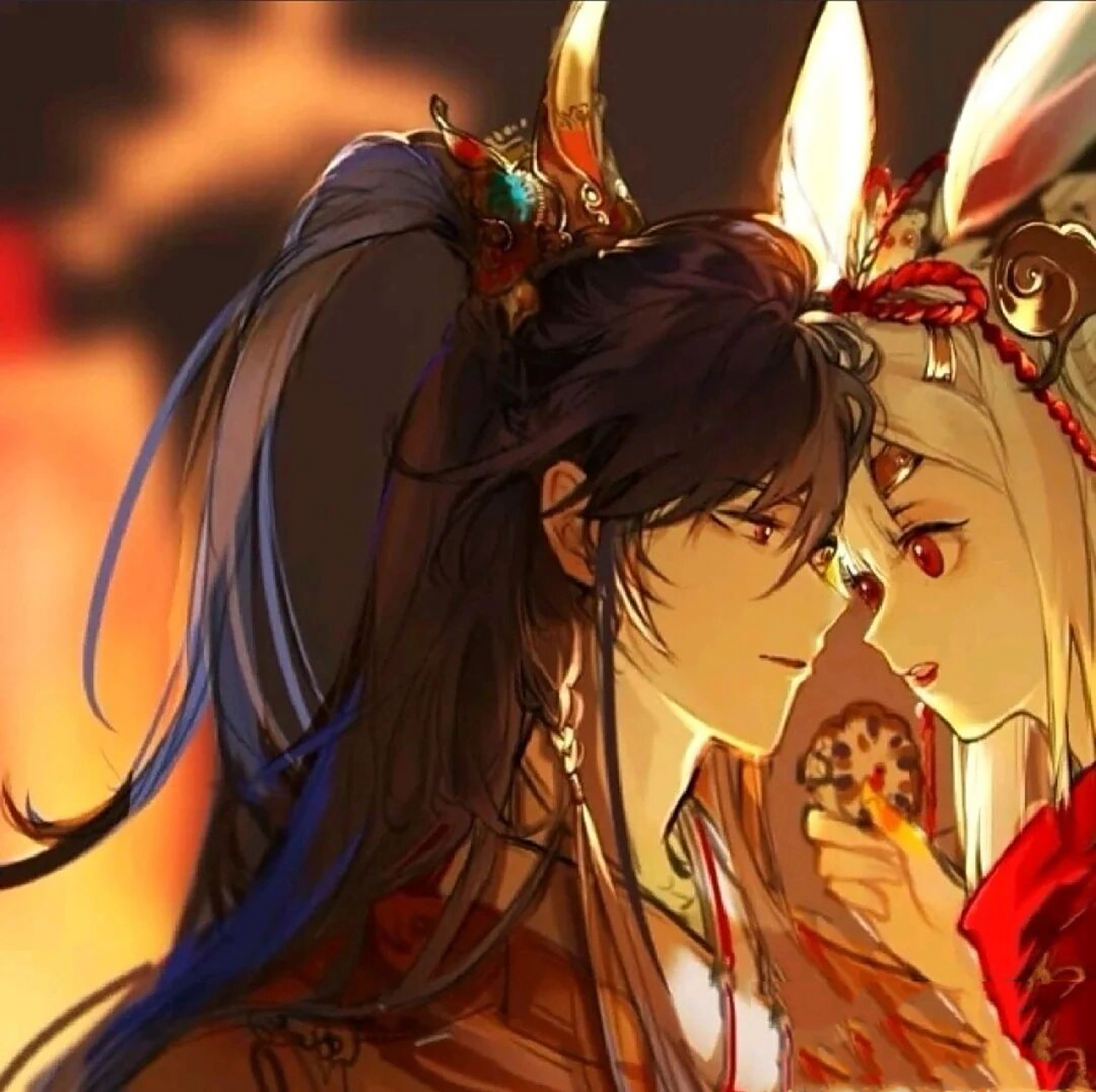 王者荣耀情侣头像,第二转,李信-公孙离 各位帅哥美女点个赞吧!求求了!