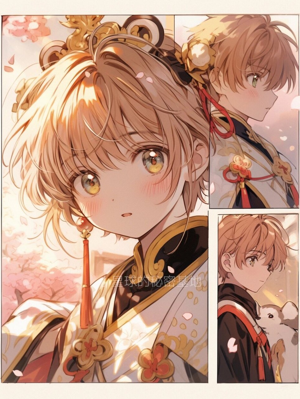 漫画壁纸|小樱和小狼的浪漫续写 #每秒都值得记录# #动漫人物# #魔卡