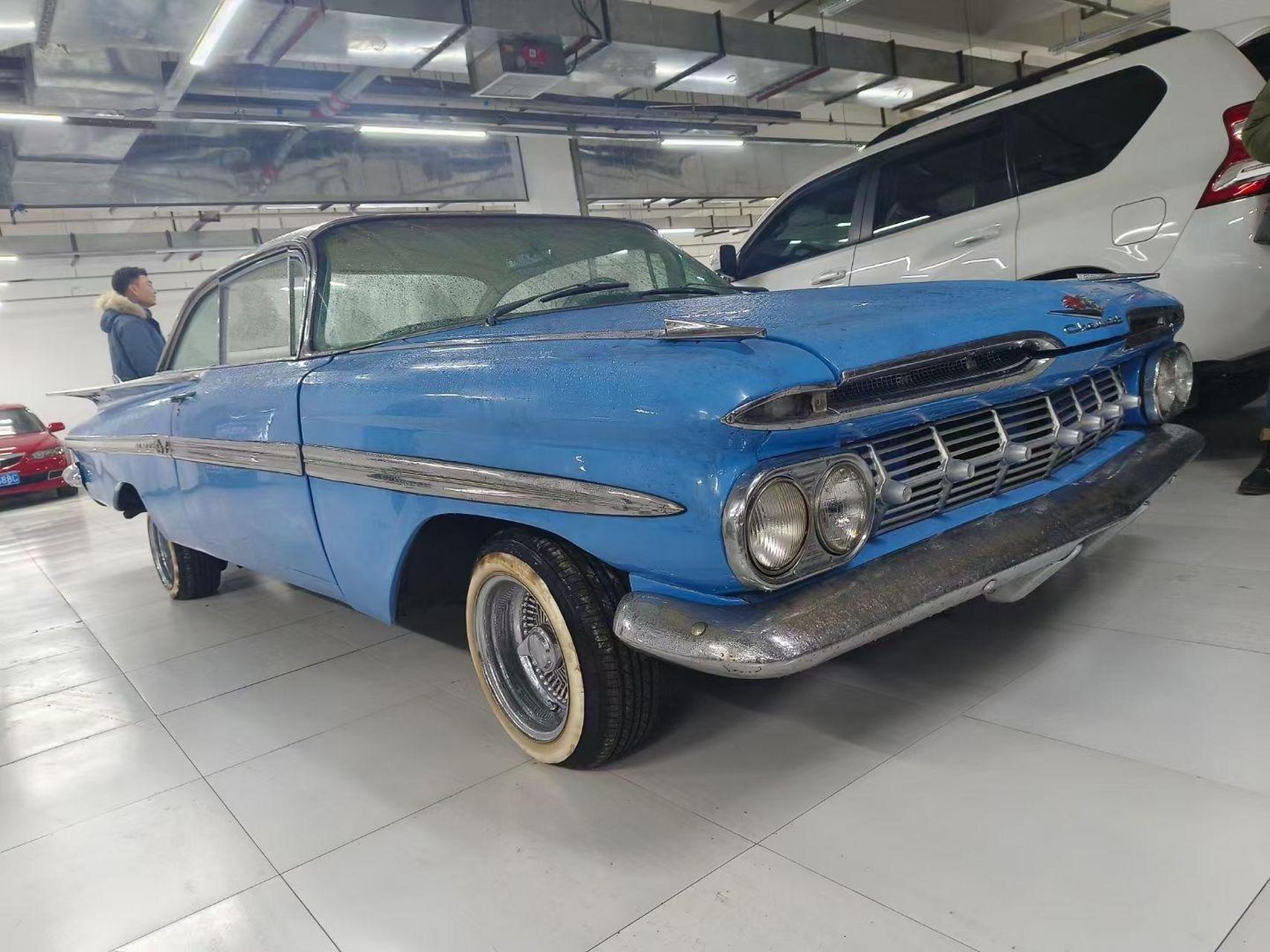 1959年雪佛兰英帕拉  经典老豪华  纯纯的收藏品  有钱都买不到的经典