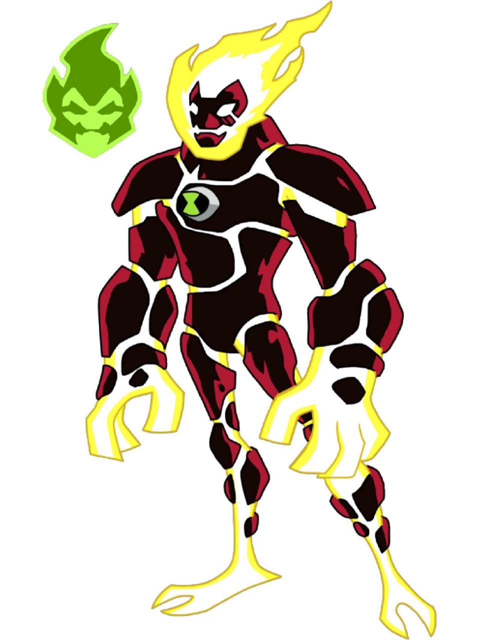 ben10外星英雄集锦1 1.火焰人 2.大钢牙 3.钻石战神 4.四手霸王 5.