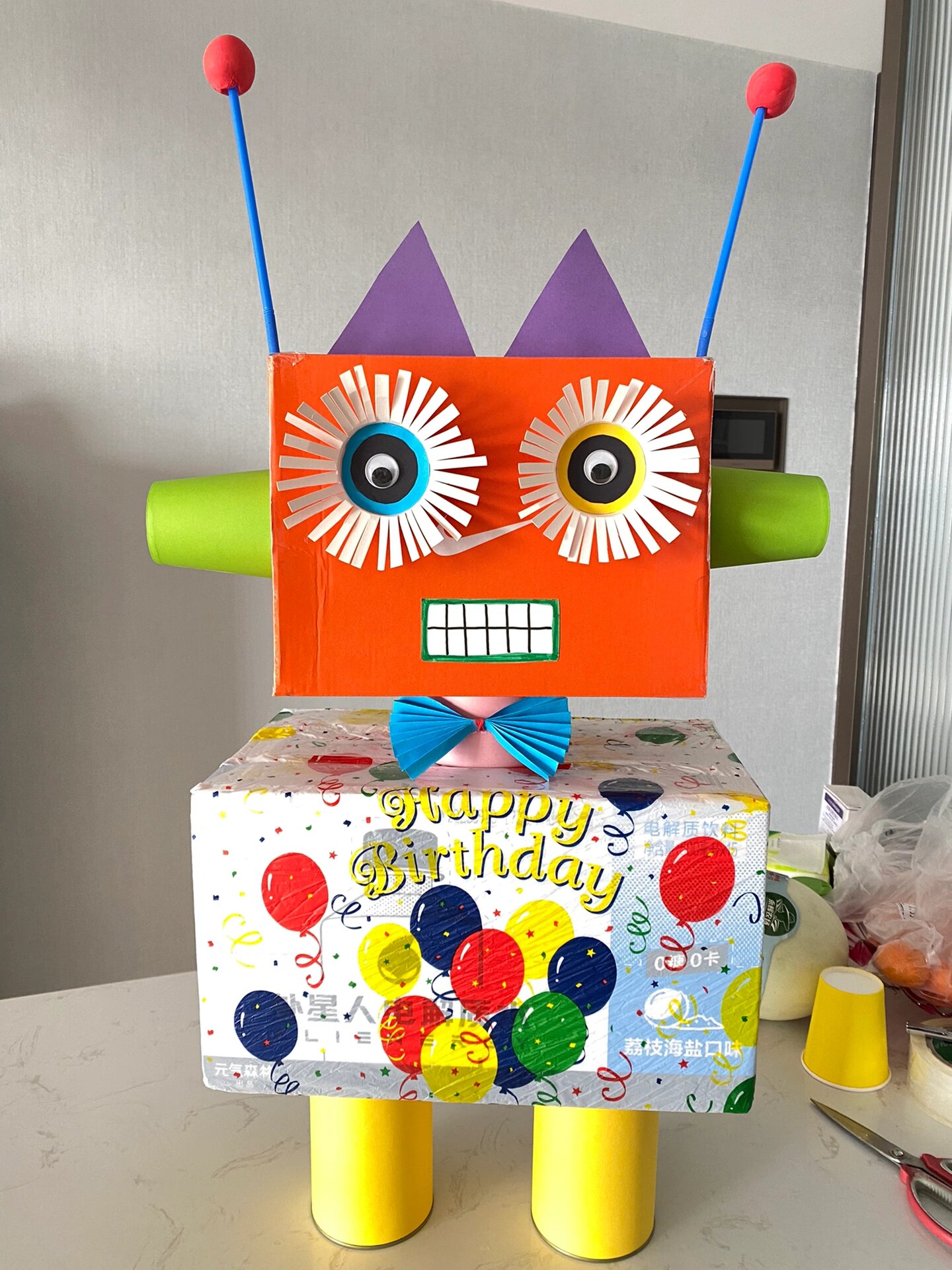 一年级作业,创意拼搭