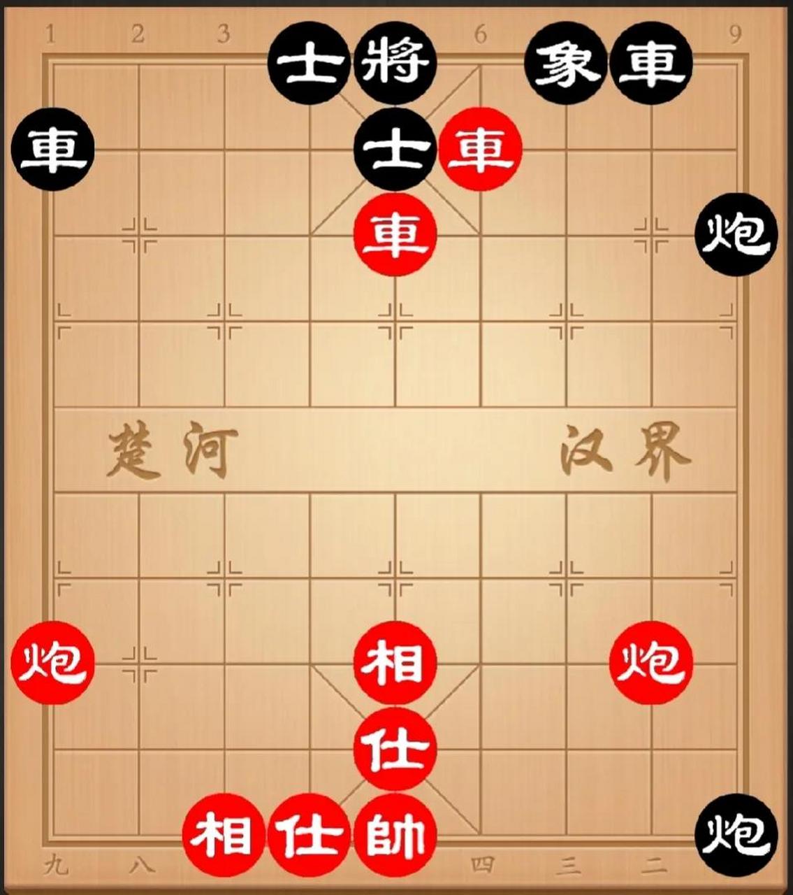 象棋棋院的残棋攻杀训练专题 双车双炮杀招常见的几种图形和运用局面