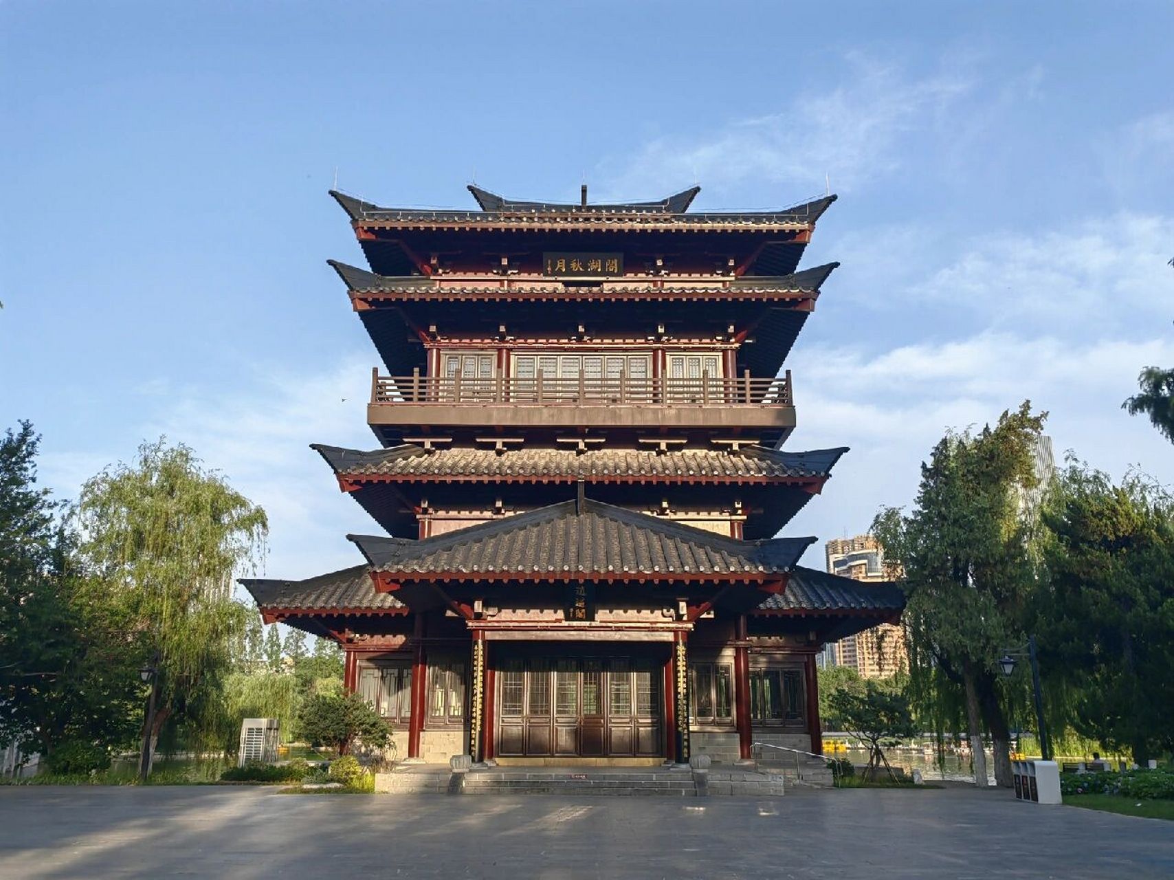 钢笔速写  |  逍遥津古建筑  |  风景速写 绘画打卡100幅62