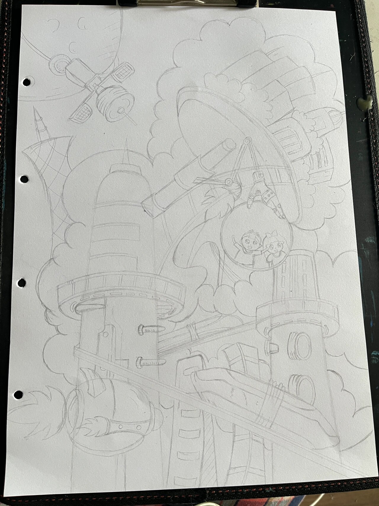 未来世界科幻画