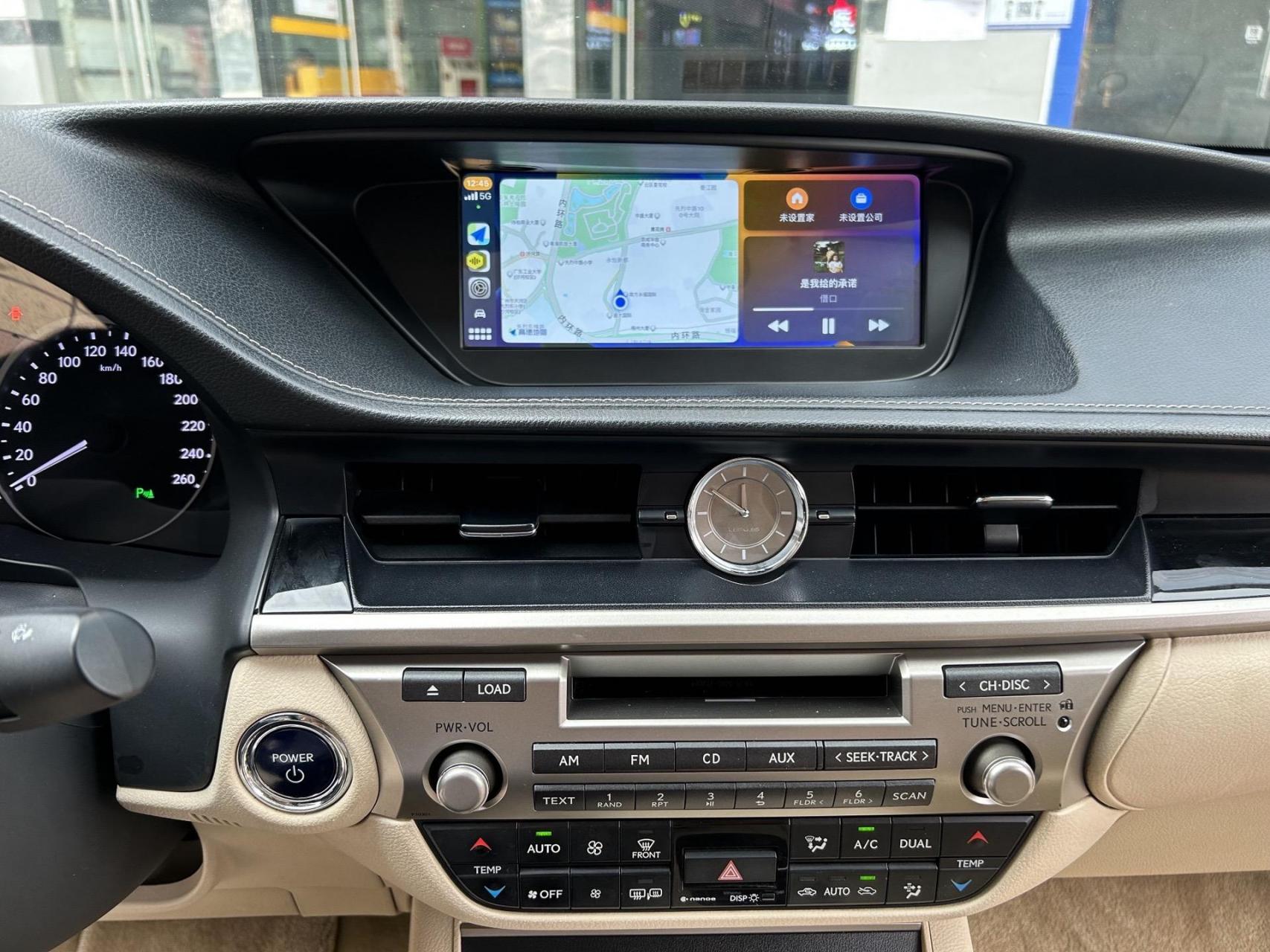 适用于雷克萨斯es250 es300 es200原厂风格大屏导航carplay中控