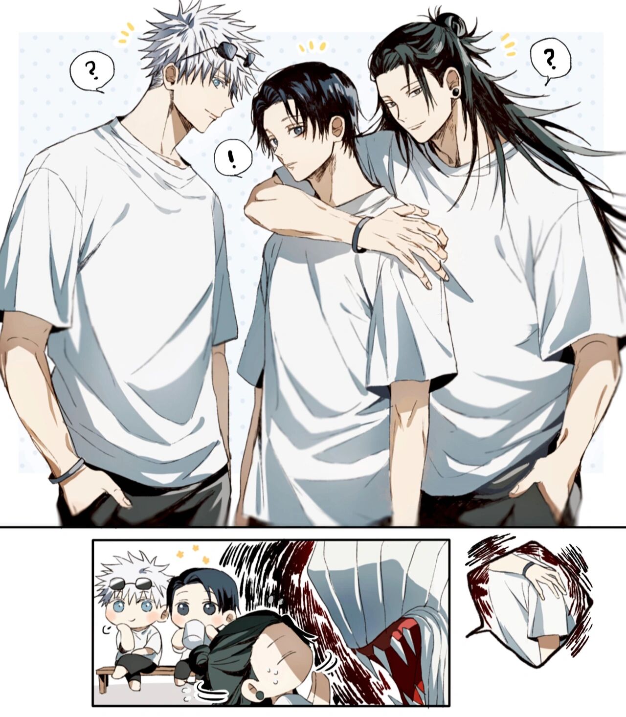 壁纸|咒术回战 里香:男人,大可不必这么完美(图4做电脑壁纸,绝了!