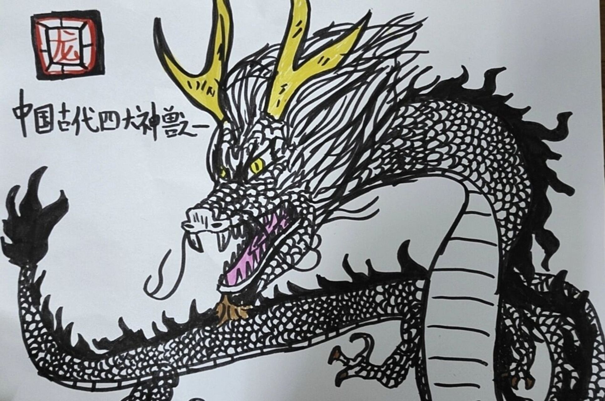 五年级画成这样什么水平?