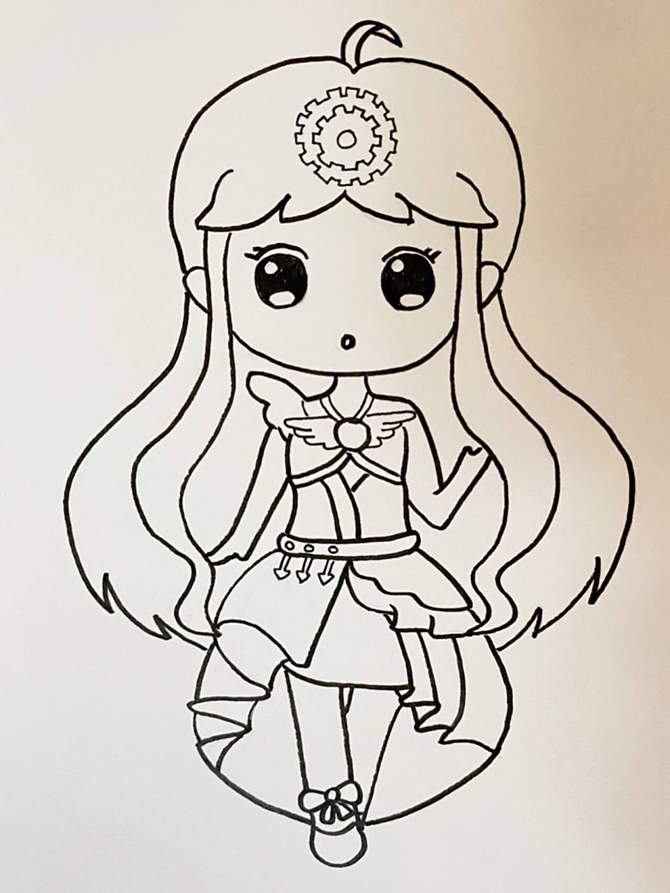 叶罗丽简笔画临摹合集(二) 喜欢的小可爱,翻看之前的笔记,有超详细