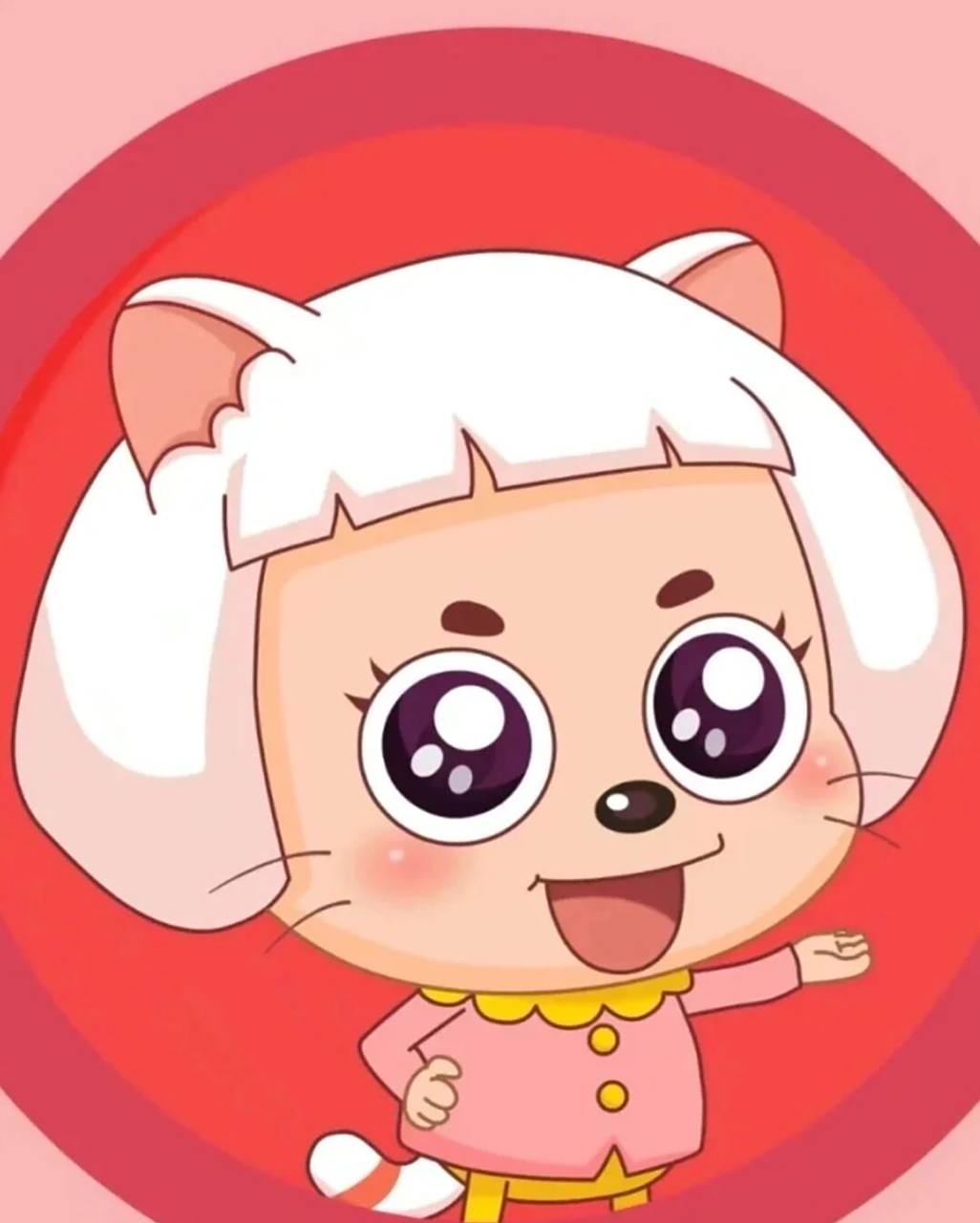 冰冰羊猫化 之前粉丝们说为什么不发冰冰喵呢?